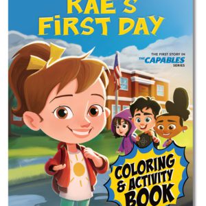 Rae's First Day Coloring Book Cover
